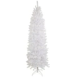 Northlight 9-ft Pre-lit Leg Base Pine Full Rightside-up White Artificial Christmas Tree With White Clear Incandescent Lights 9 Northlight 9-ft Pre-lit Leg Base Pine Full Rightside-up White Artificial Christmas Tree With White Clear Incandescent Lights -Northlight Paradise 332019169 MainImage 001 l