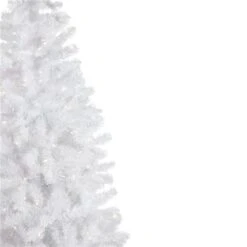 Northlight 7.5-ft Pre-lit Leg Base Pine Full Rightside-up White Artificial Christmas Tree With Warm White LED Lights 9 Northlight 7.5-ft Pre-lit Leg Base Pine Full Rightside-up White Artificial Christmas Tree With Warm White LED Lights -Northlight Paradise 332019174 AlternateImage3 l