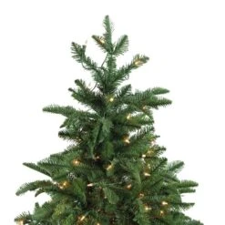 Northlight 4.5-ft Pre-lit Potted Norway Spruce Slim Rightside-up Artificial Christmas Tree With White Clear Incandescent Lights -Northlight Paradise 332019178 AlternateImage1 l