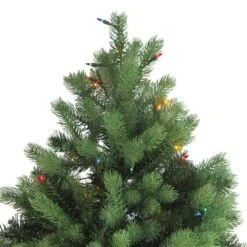 Northlight 6.5-ft Pre-lit Leg Base Noble Fir Full Rightside-up Green Artificial Christmas Tree -Northlight Paradise 332019179 AlternateImage1 l