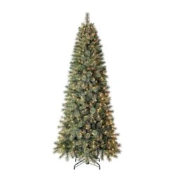 Holiday Living Hampton Pre-Lit Artificial Hampton Cashmere Pine Christmas Tree 500 Incadescent Lights -Northlight Paradise 43255030 L