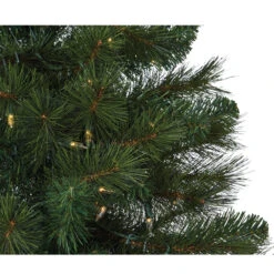 Holiday Living Hampton Pre-Lit Artificial Hampton Cashmere Pine Christmas Tree 500 Incadescent Lights