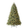 Holiday Living 7.5-ft Pre-Lit Artificial Hayden Pine Christmas Tree With 800 Warm White LED Lights -Northlight Paradise 43255065 L