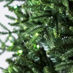 Holiday Living 7.5-ft Pre-Lit Artificial Norwood Spruce Christmas Tree With 435 RGB LED Lights