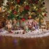Carole Towne Christmas Tree Farm Lighted LED For Village -Northlight Paradise 43265108c L