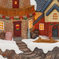 Carole Towne Cape Georgia Lighthouse For Christmas Village -Northlight Paradise 43265110c L