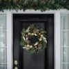 Holiday Living Christmas Artificial Wreath Copper And Gold 24-in