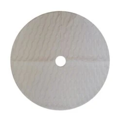 Holiday Living Christmas Tree Skirt Cream 48-in