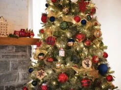 Holiday Living Christmas Glass Balls Hand Painted Red And Green - Set Of 2 11 Holiday Living Christmas Glass Balls Hand Painted Red And Green - Set Of 2 -Northlight Paradise 43285171b L