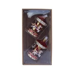 Holiday Living Set Of 2 Christmas Ornements Carousel Gold And Red 10 Holiday Living Set Of 2 Christmas Ornements Carousel Gold And Red -Northlight Paradise 43285181c L
