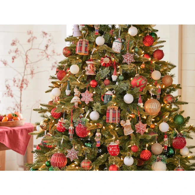 Holiday Living Set Of 2 Christmas Ornements Carousel Gold And Red 4 Holiday Living Set Of 2 Christmas Ornements Carousel Gold And Red - Image 2