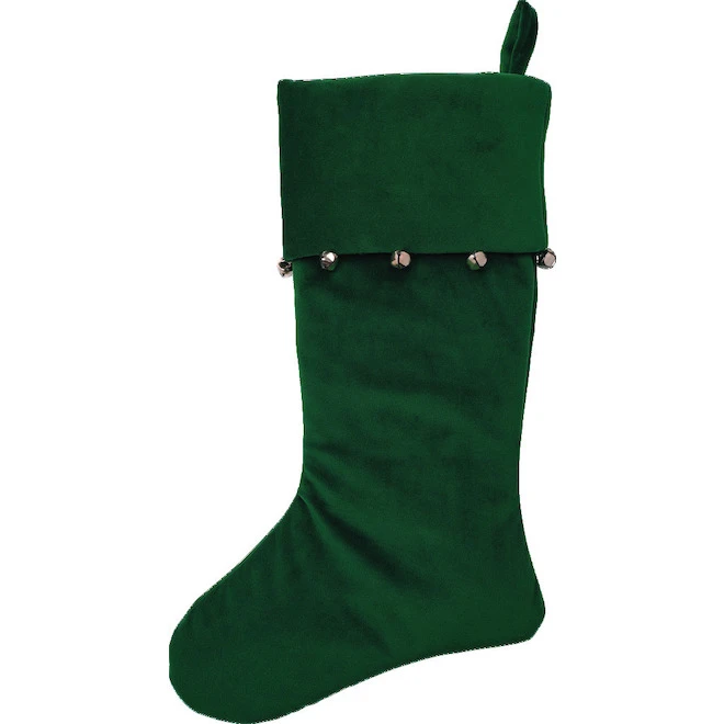 Holiday Living Christmas Stocking Green 21-in 4 Holiday Living Christmas Stocking Green 21-in - Image 2