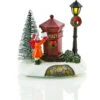 Carole Towne LED Lighted Mailbox Illuminated Christmas Scene Multicolour -Northlight Paradise 43325142 L