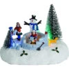 Carole Towne Christmas Scene LED Igloo 7.09-in X 4.92-in X 5.71-in -Northlight Paradise 43325184 L