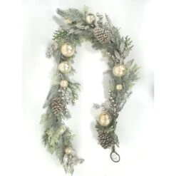 Holiday Living Christmas Garland Pine And Ornament 6-ft 8 Holiday Living Christmas Garland Pine And Ornament 6-ft -Northlight Paradise 43325192 L