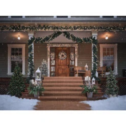 Holiday Living Christmas Garland Pine And Ornament 6-ft 9 Holiday Living Christmas Garland Pine And Ornament 6-ft -Northlight Paradise 43325192d L