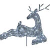 Holiday Living 1-Pack 10.75-in Silver Deer Christmas Tree Topper -Northlight Paradise 43325207 L