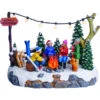 Carole Towne Christmas Village Camping Winter Figurine 5.91-in -Northlight Paradise 43325210 L