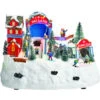 Carole Towne Christmas Village Animated Ski Land 11.22-in X 15.35-in -Northlight Paradise 43325211 L