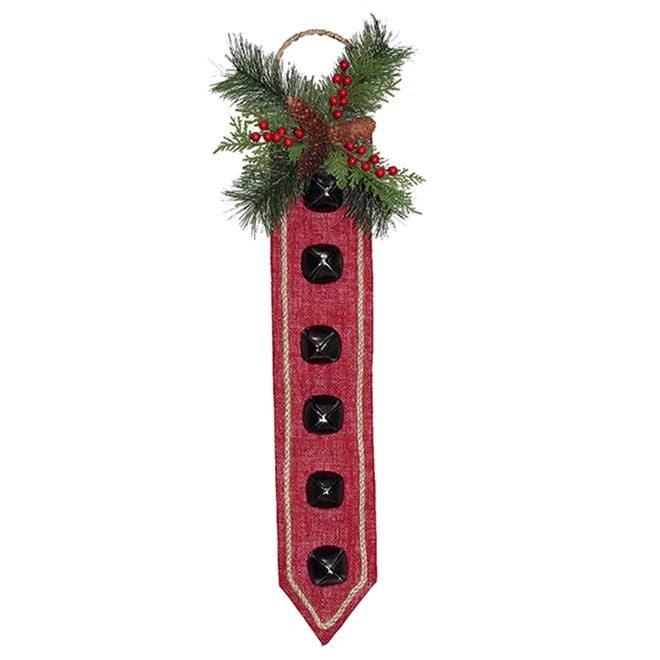 Holiday Living Suspended Christmas Decoration Red/Green/Black 8-in X 27-in 5 Holiday Living Suspended Christmas Decoration Red/Green/Black 8-in X 27-in - Image 3