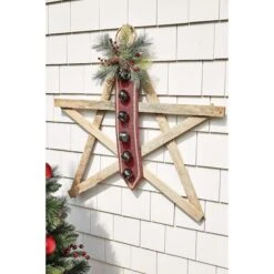 Holiday Living Suspended Christmas Decoration Red/Green/Black 8-in X 27-in