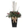 Holiday Living 50-in Pre-Lit Potted Christmas Plant With 25 LED Lights -Northlight Paradise 43445229 L