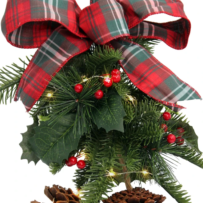 Holiday Living Christmas Decoration Pine Cone LED 16.5-in 3 Holiday Living Christmas Decoration Pine Cone LED 16.5-in