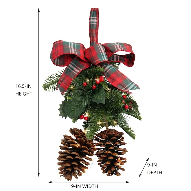 Holiday Living Christmas Decoration Pine Cone LED 16.5-in 5 Holiday Living Christmas Decoration Pine Cone LED 16.5-in - Image 3