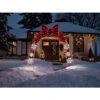 Holiday Living Christmas Arch Illuminated Red 96-in