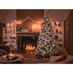 Holiday Living Christmas Stocking Holder With Reindeer 7.25-in