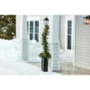 Holiday Living 7-ft Christmas Garland Lamp Post With 50 Warm White LED Lights