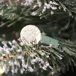 Holiday Living Christmas Tree Illuminated 242 Glittered LED 4.5-ft -Northlight Paradise 50175157b L