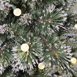 Holiday Living Christmas Tree Illuminated 242 Glittered LED 4.5-ft -Northlight Paradise 50175157c L